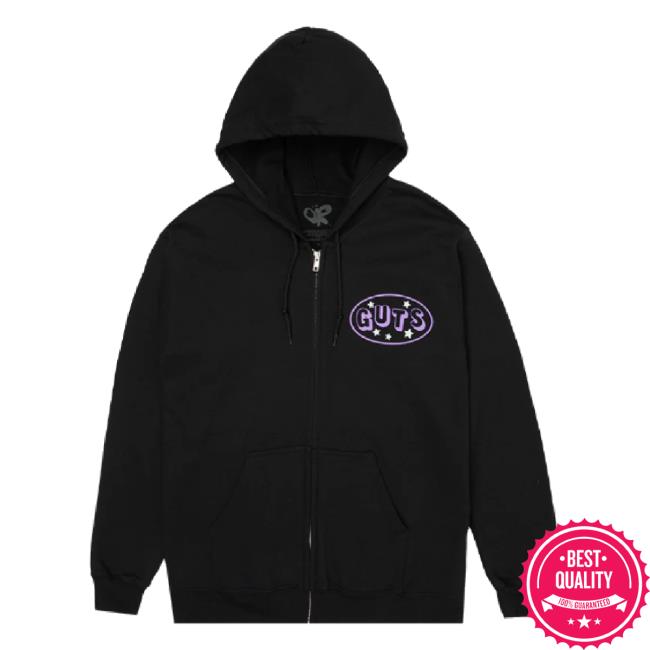 Original Interscope Merch Store Guts Zip Hoodie Interscope Shop