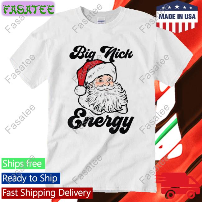 Big Nick Energy Santa Xmas Christmas Family Pajama Sweatshirt