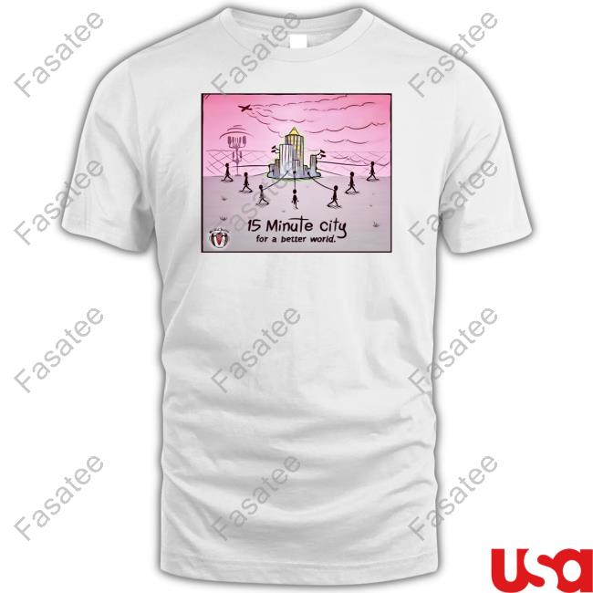 Luke Rudkowski 15 Minute City For A Better World Tee Shirts