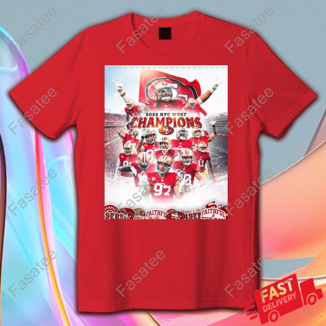 2022 NFC West Champions San Francisco 49Ers Long Sleeve Tee Shirt