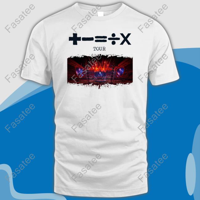 Ed Sheeran Concert Merch Mathematics Tour Hoodie