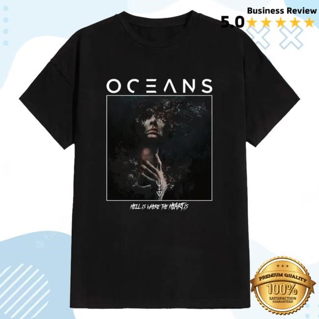 Official Impericon Merch Oceans Hell Is Where The Heart Is Funny Shirt