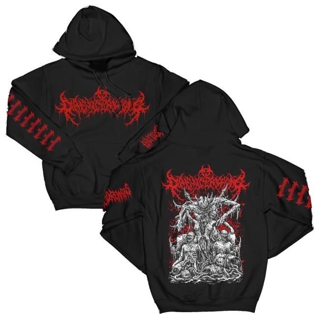 Realityfade Merch Store Diphenylchloroarsine 'Ferociously Feasting On Rancid Remains' Shirts