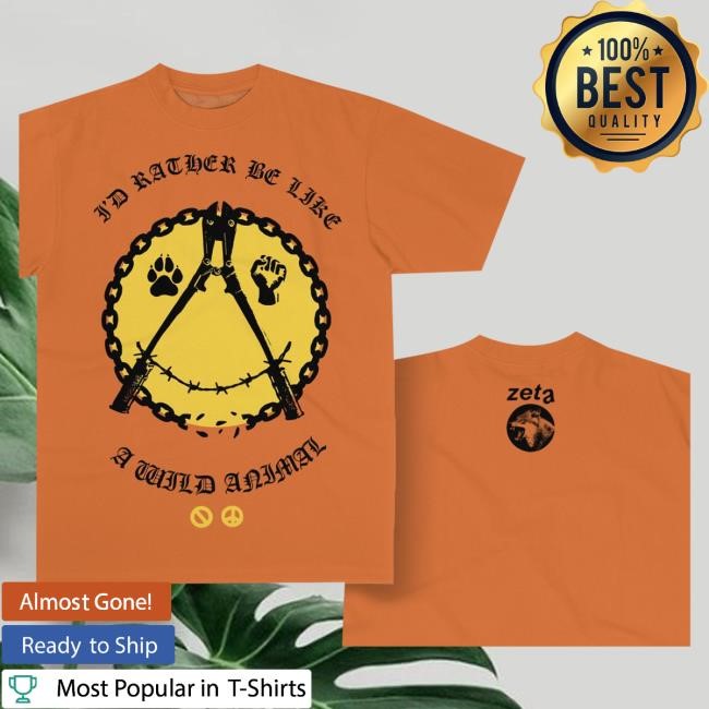 Zeta 2025 Merch The Wild Orange Shirt