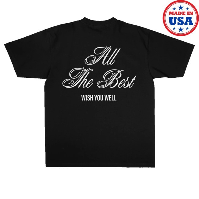 Official G-Eazy Merch Wish You Well Statement Black T-Shirt