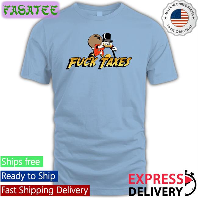 Sofie Fuck Taxes Scrooge Mcduck Long Sleeve Tee