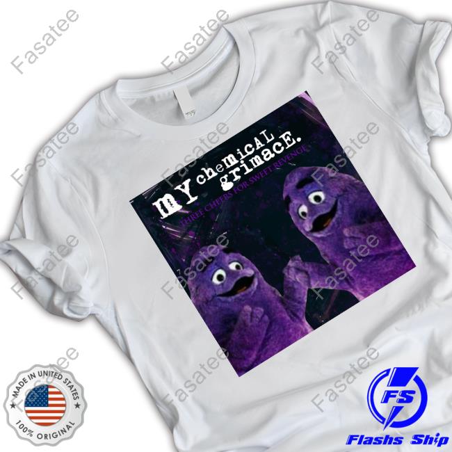 My Chemical Grimace Three Cheers For Sweet Revenge Tee Shirt