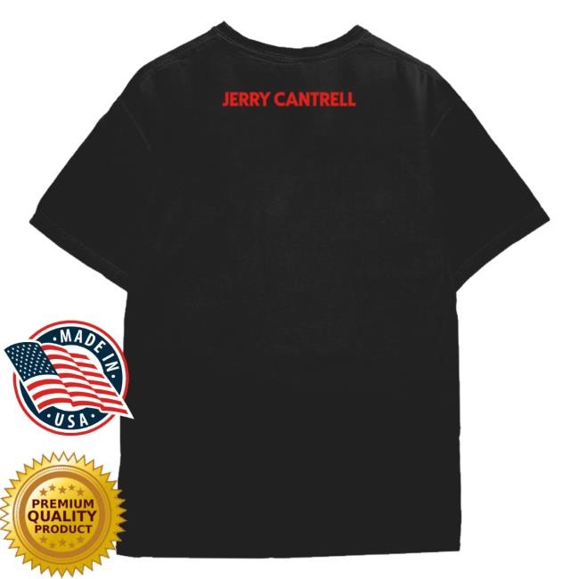 Official Jerry Cantrell Merch I Want Blood Album Shirt