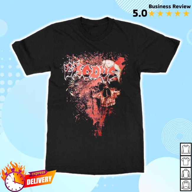 Original Exodus "Thrash Skull" T-Shirt Indie Merch Store