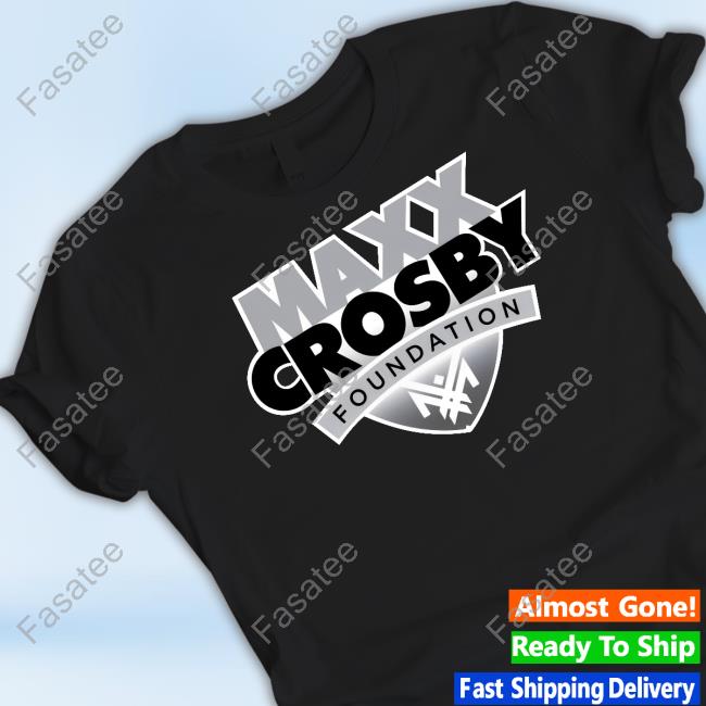 Maddmaxx Maxx Crosby Foundation Logo Tee Shirt