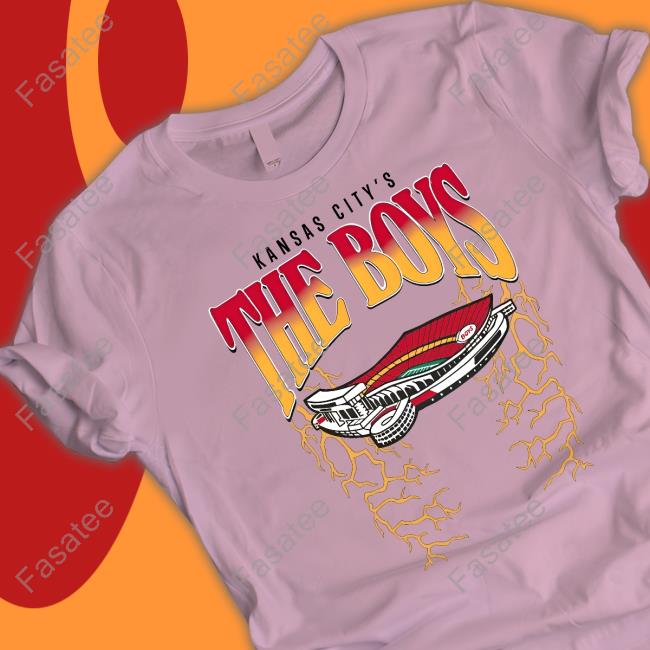 The Boys Kc Lightning Tee Shirt Barstoolsports The Boys Kc Lightning T Shirt