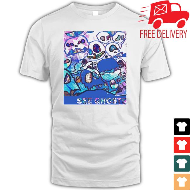 Official Kids See Ghost Kanye And Kid Cudi Fan Art Pouya Shirt