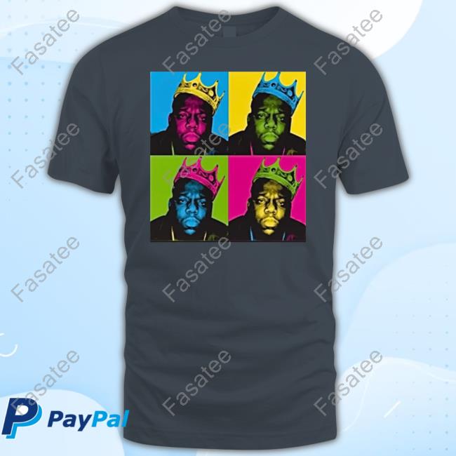 Bk Madisons Merch Biggie Crown Tee Shirt Bk Madisons Biggie Crown Shirt