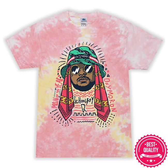 Schoolboy Q Tie Dye Hoodie Sweatshirt Funnel Cake