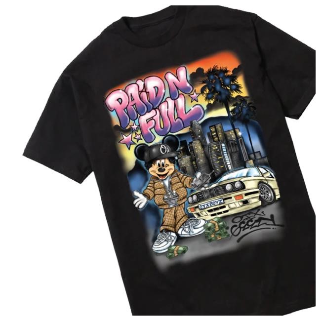 Paid N Full Black T Shirts Geezyworld Merch Shop Store Official Paid N Full Black Sweatshirt