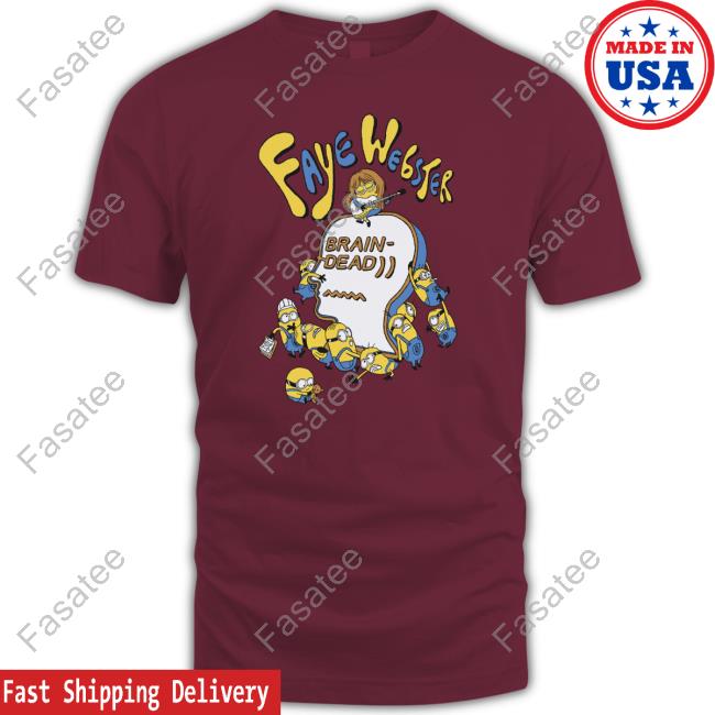 Wearebraindead Store Brain Dead X Faye Webster X Minions T Shirt