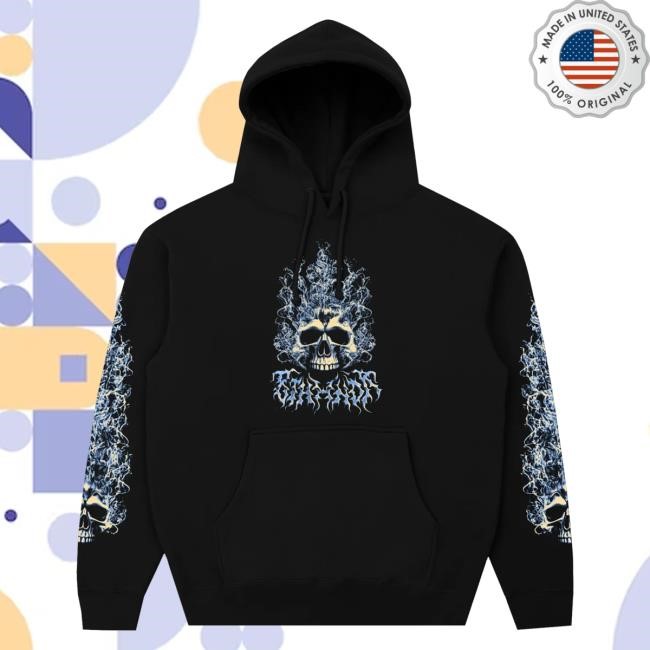 Official 8Thwndr Merch Store Shop Skullfire Tee Shirt