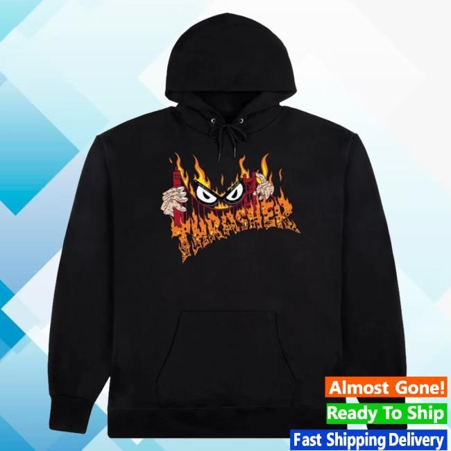 Brooklyn Projects Merch Thrasher Sucka Free By Neckface Hoodie Black Hooded Sweatshirt