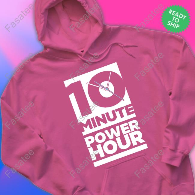 The Ten Minute Power Hour Shirt Game Grumps Hooded Sweatshirt