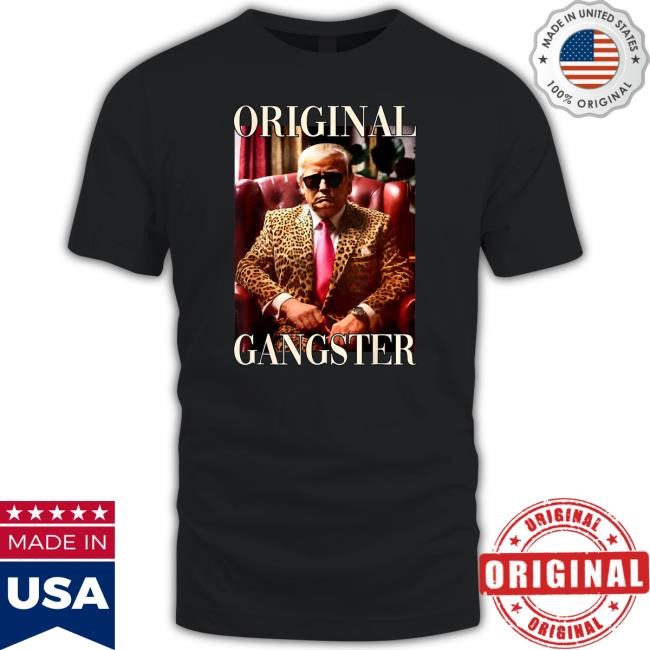 Tammie Mcdonald Wearing Trump Original Gangster T-Shirt