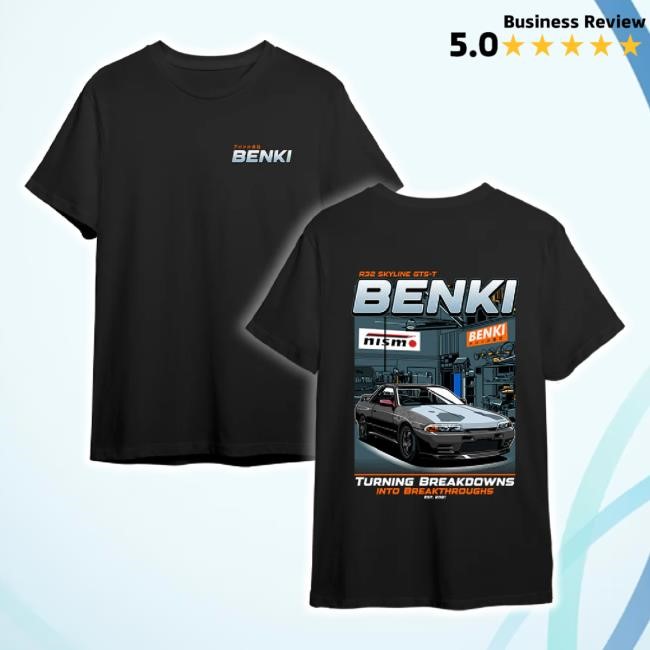 Original Benki Co R32 Skyline Garage Unisex Sweatshirt Benkispec Shop