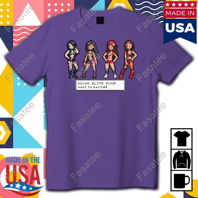 Divas Elite Four Want To Battle Vol.3 Hoodie