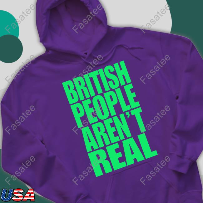Abby British People Aren't Real Tank Top