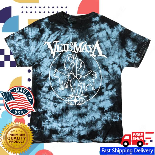 Sumerian Records Veil Of Maya Band Merch Animals Blue Custom Tie Dye T-Shirt