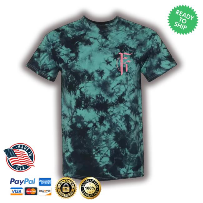 Fit For A King Merch Eagle Dye Tie Tee Shirt
