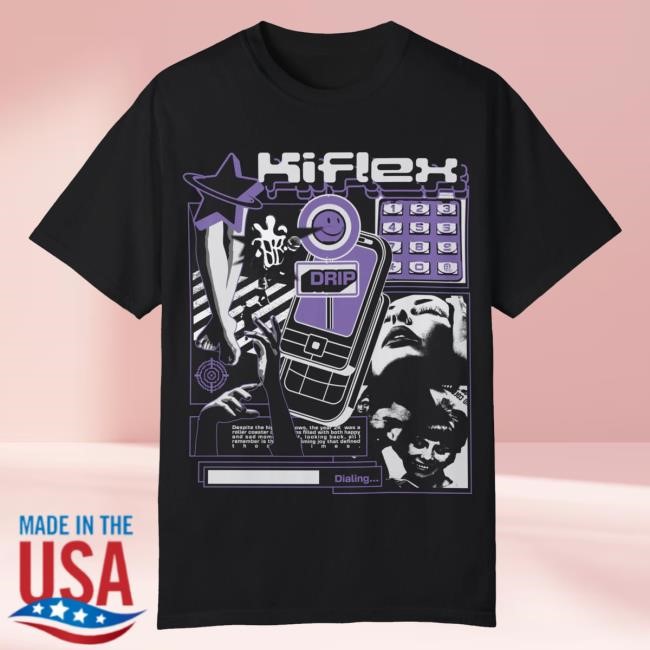 Limited Kiflexdrip Merch Store Kiflex Unisex Garment-Dyed Tee