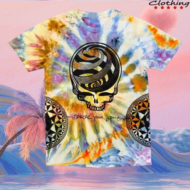 Sphere Your Face Tie-Dyed Tee