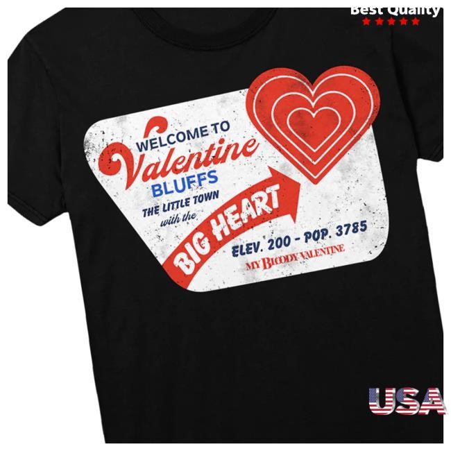 Gutter Garbs My Bloody Valentine Valentine Bluffs Sign New Shirt