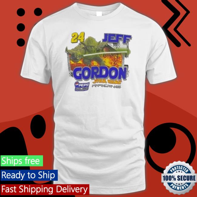 Official Baby Yoda Nascar Jeff Gordon Star Wars shirt