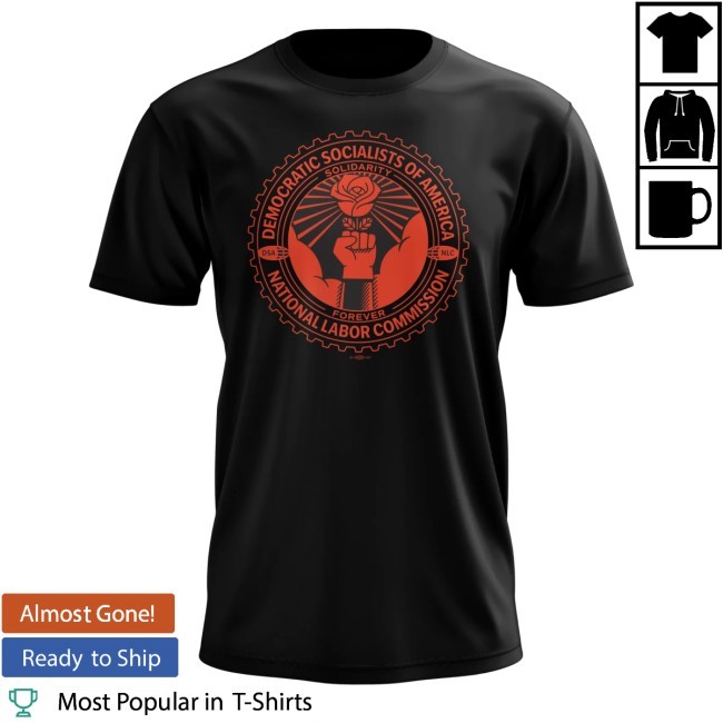 Black Dsa National Labor Commission Youth T Shirt