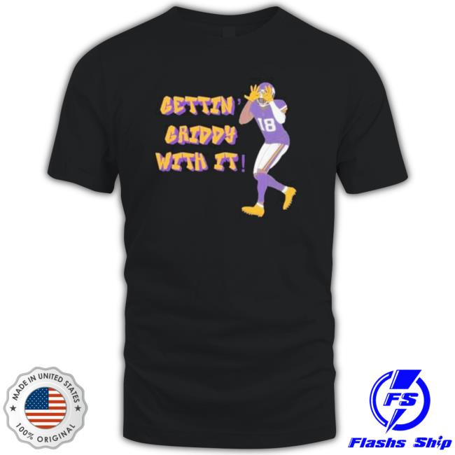 Minnesota Vikings Justin Jefferson Gettin Griddy With It Sweaters Minnesota Vikings Justin Jefferson Gettin Griddy With It Crewneck Sweatshirt