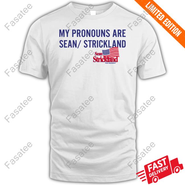 Sean Strickland X Full Violence My Pronouns Are Sean/ Strickland Long Sleeve