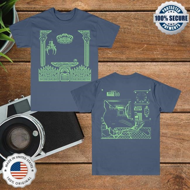 Provoker Merch Store Mausoleum Claw Machine Denim Shirt