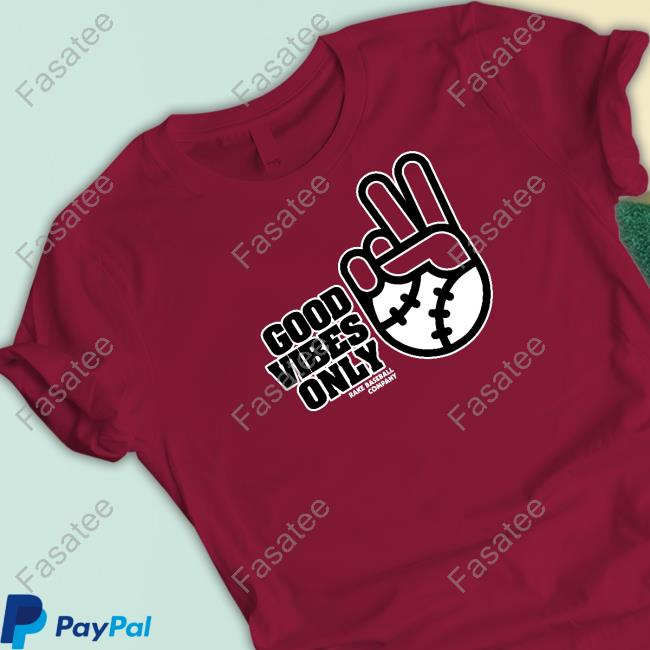 Sfgiants Good Vibes Only Rake Baseball Company Tee