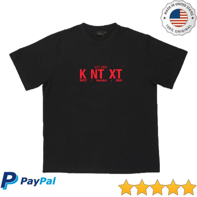 Trending Kntxt Merch Store Essentials R/B Hoodie Kntxt Shop