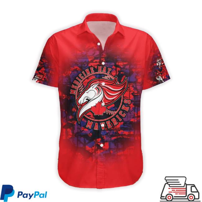 Medicine Hat Mavericks Hawaii Sweatshirt Camouflage Vintage – Ca Baseball