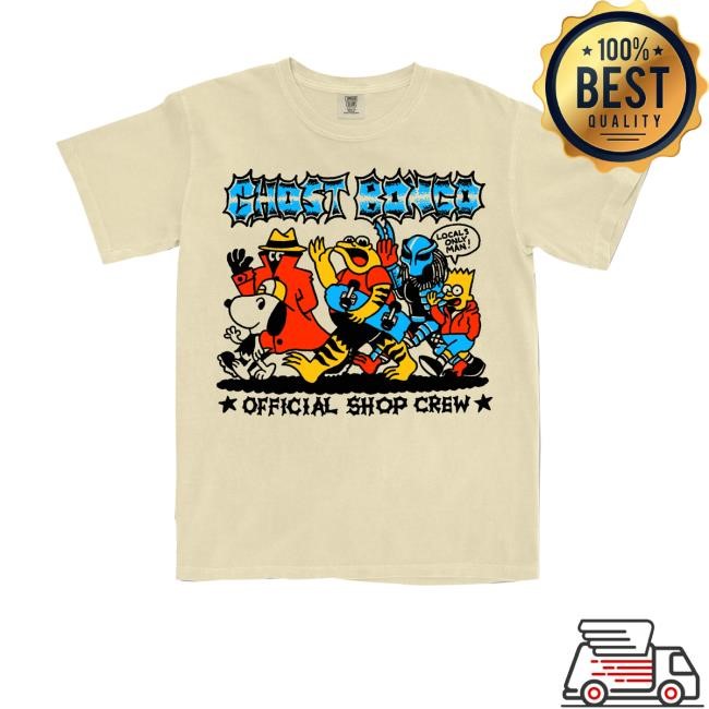Ghostbongo Merch Ghost Bongo Official Shop Crew Long Sleeve T Shirt