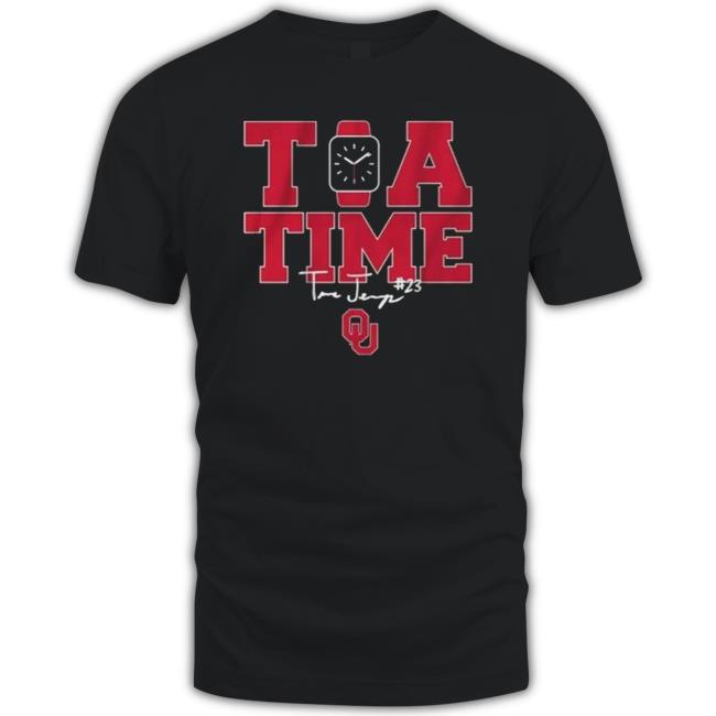 Official Oklahoma Softball Tiare Jennings Tia Time Logo Sweatshirt