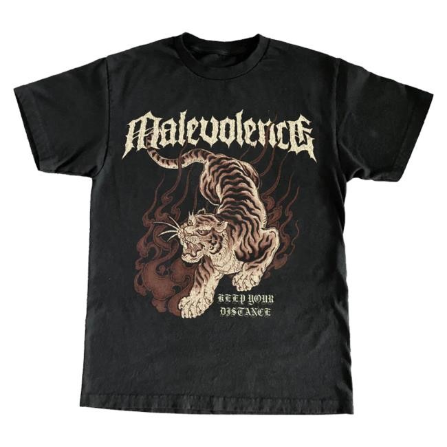 Mlvltd Music Merch Store Shop Malevolence - Tiger Hoodie Sweatshirt