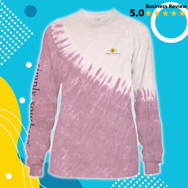 Simply Southern All Things Floral Tie Dye Tee
