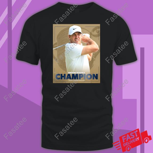Pga Tour Brooks Koepka Champion Pga Championship Shirt