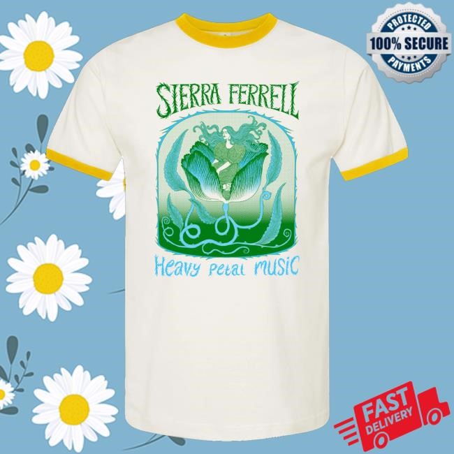 Official Sierra Ferrell Merch Shop Heavy Petal Yellow Tank Top Official Sierra Ferrell Merch Shop Heavy Petal Yellow T Shirt