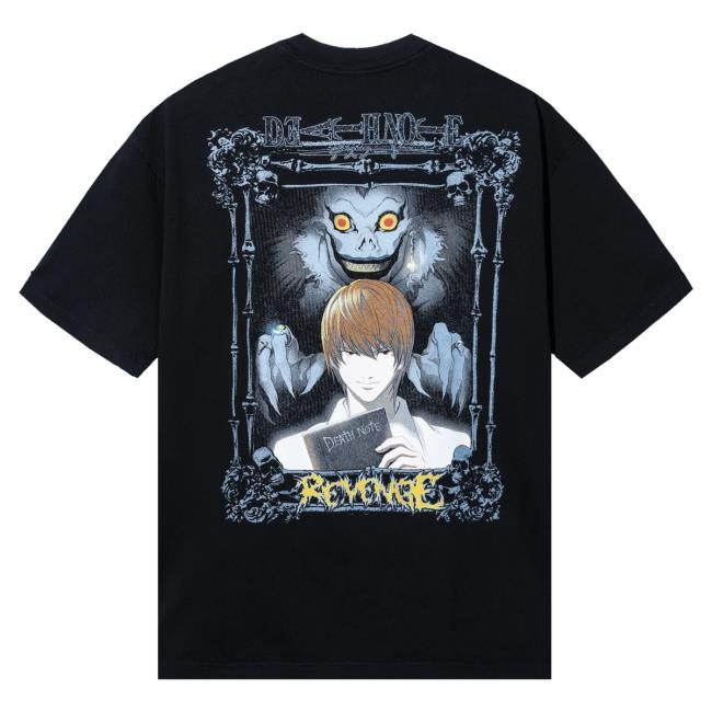 Revenge Official Merch Shinigami Basketball Jersey Black