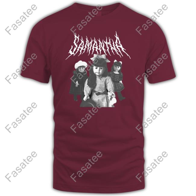 Dopamine Goods Merch Samantha Heavy Metal Shirt