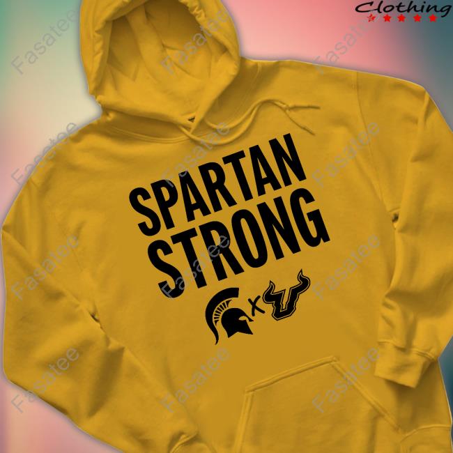 South Florida Michigan State Spartan Strong Hoodie