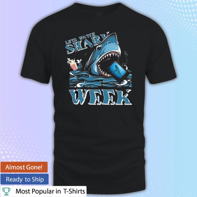 Official Let’S Watch Shark Week Long Sleeve T Shirt